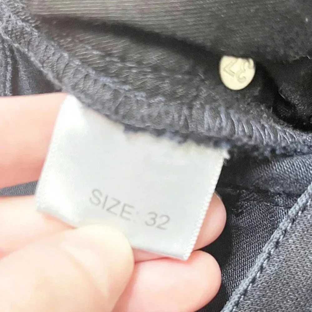 Madewell Black Skinny Skinny Medium Rise Jeans Women's Waist Size 32